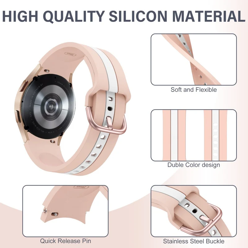 Wirklich Angenehm Samsung Smartwatch Silikon Universell Armband