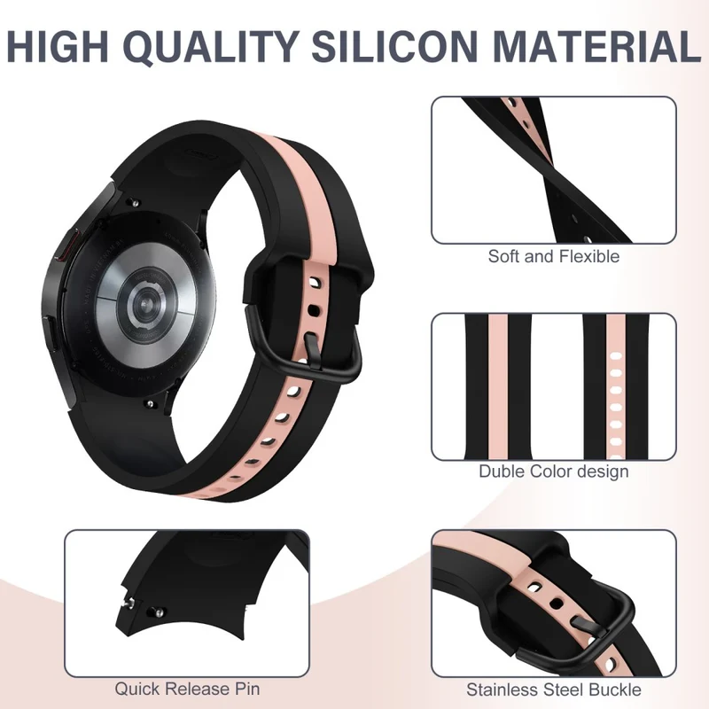 Wirklich Angenehm Samsung Smartwatch Silikon Universell Armband