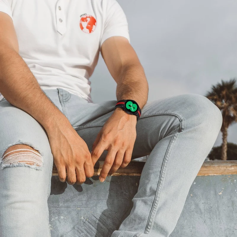 Wirklich Angenehm Samsung Smartwatch Silikon Universell Armband