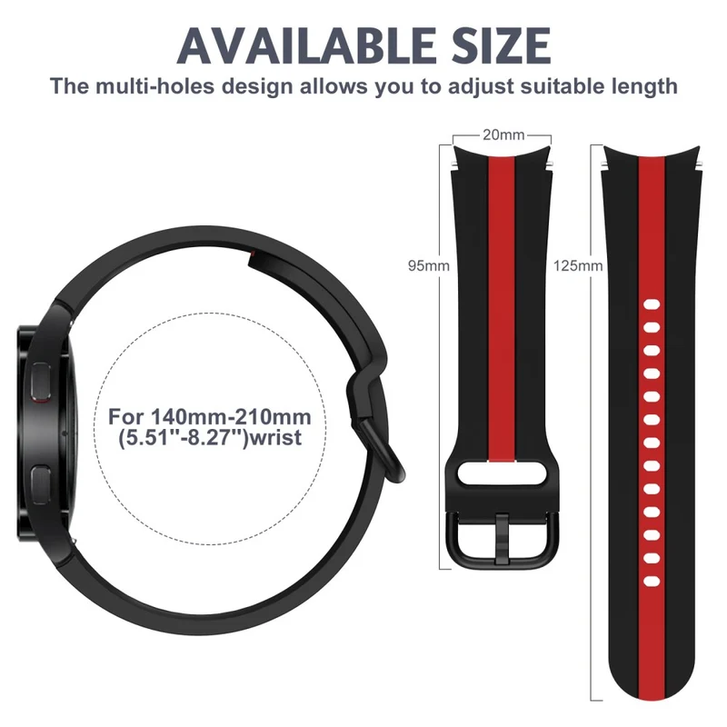 Wirklich Angenehm Samsung Smartwatch Silikon Universell Armband