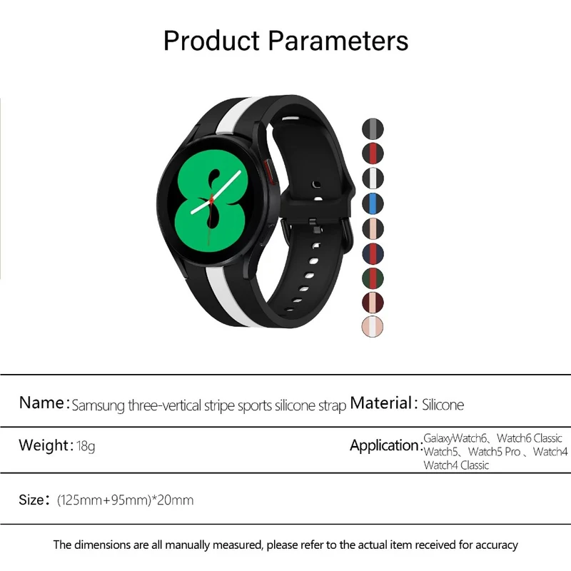 Wirklich Angenehm Samsung Smartwatch Silikon Universell Armband
