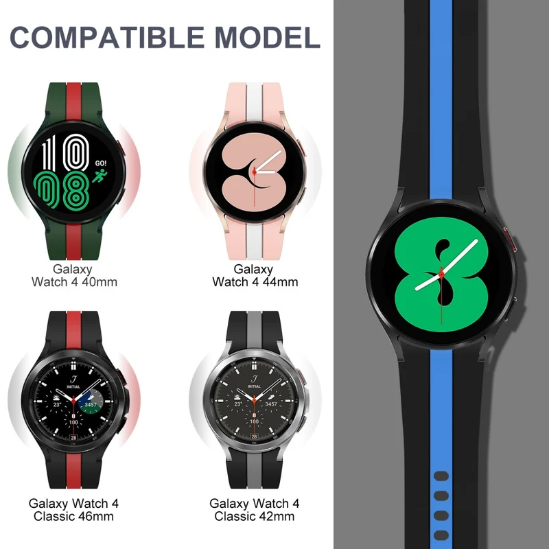 Wirklich Angenehm Samsung Smartwatch Silikon Universell Armband