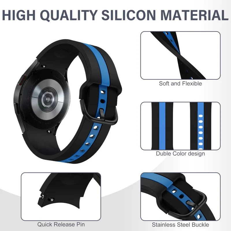 Wirklich Angenehm Samsung Smartwatch Silikon Universell Armband