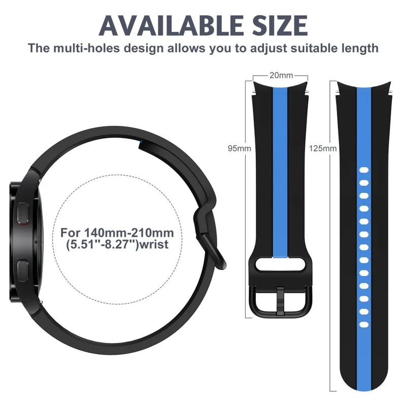 Wirklich Angenehm Samsung Smartwatch Silikon Universell Armband