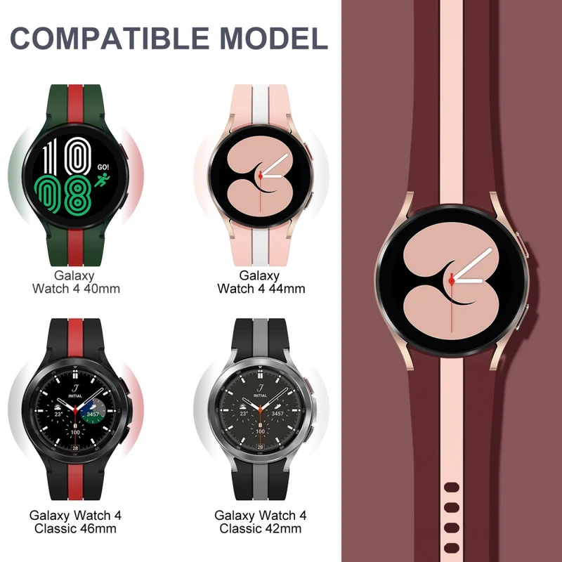 Wirklich Angenehm Samsung Smartwatch Silikon Universell Armband