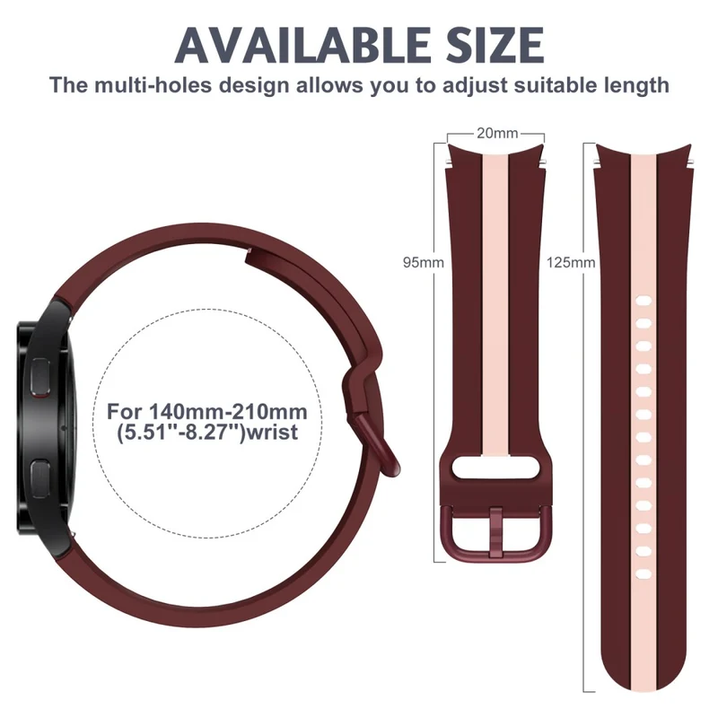 Wirklich Angenehm Samsung Smartwatch Silikon Universell Armband