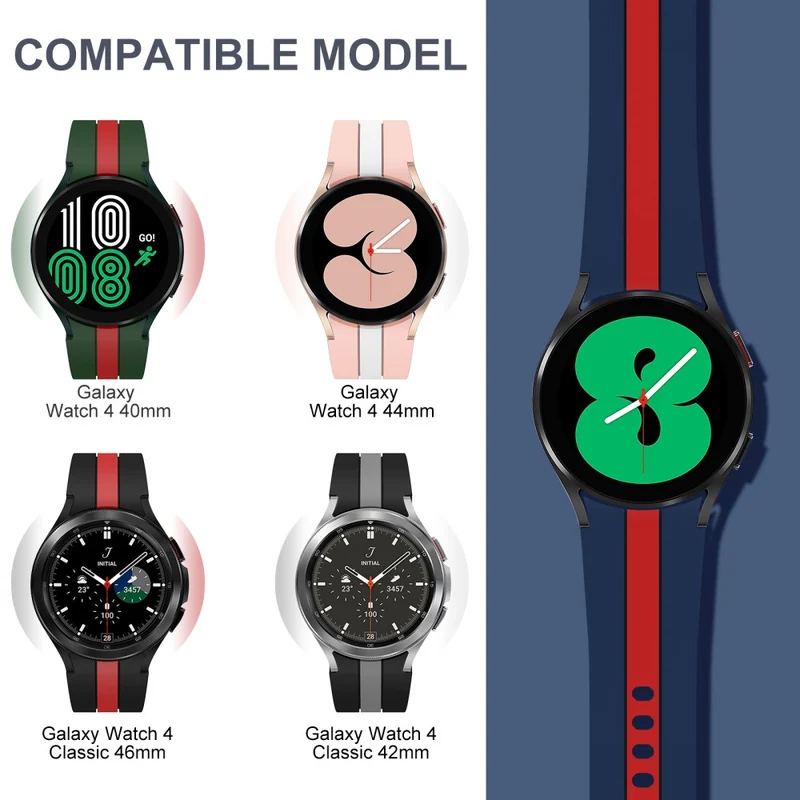 Wirklich Angenehm Samsung Smartwatch Silikon Universell Armband