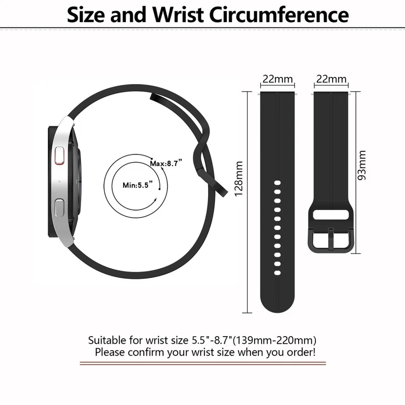 Weich Universell Silikon Universell Armband