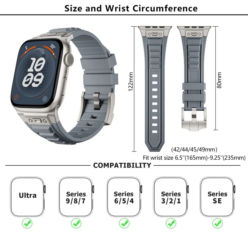 Bequem Apple Smartwatch Silikon Universell Armband