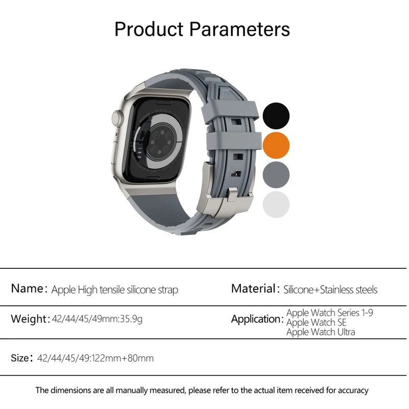 Bequem Apple Smartwatch Silikon Universell Armband