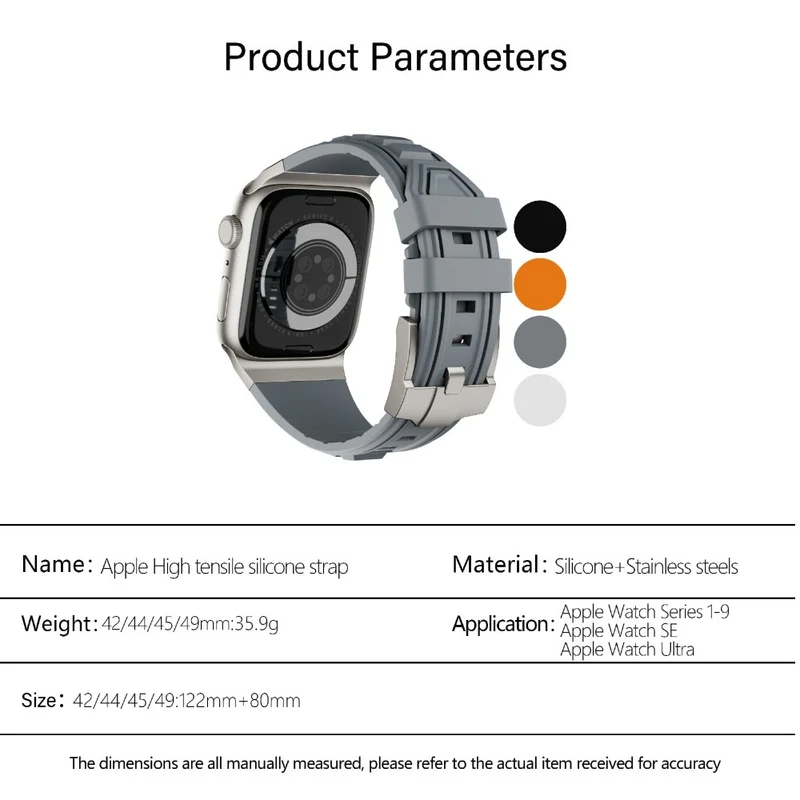 Bequem Apple Smartwatch Silikon Universell Armband