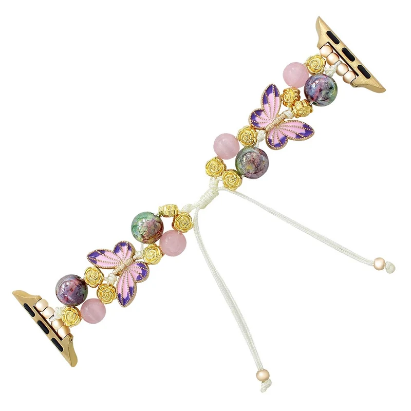 Sehr Stilvoll Apple Smartwatch Metall Und Plastik Universell Armband