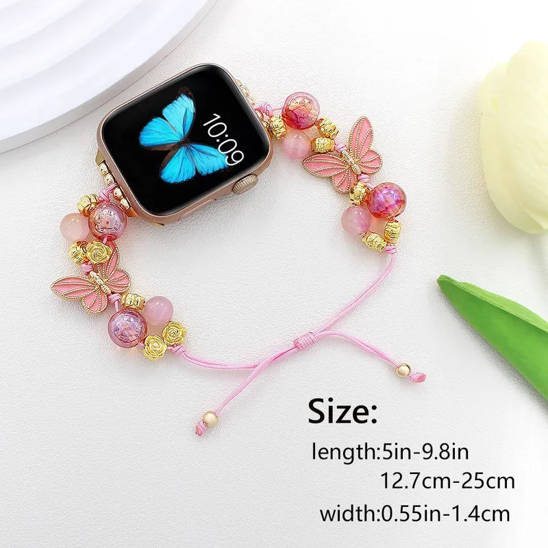 Sehr Stilvoll Apple Smartwatch Metall Und Plastik Universell Armband