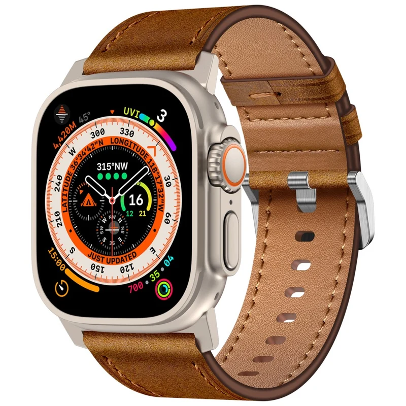 Zeitlos Apple Smartwatch Echtes Leder Universell Armband