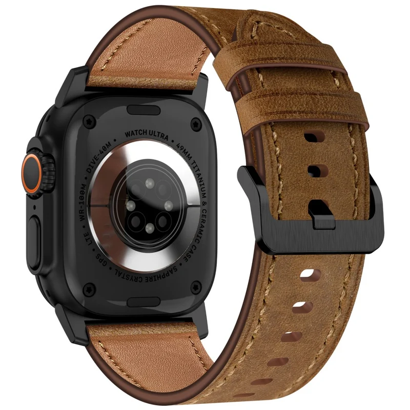 Zeitlos Apple Smartwatch Echtes Leder Universell Armband