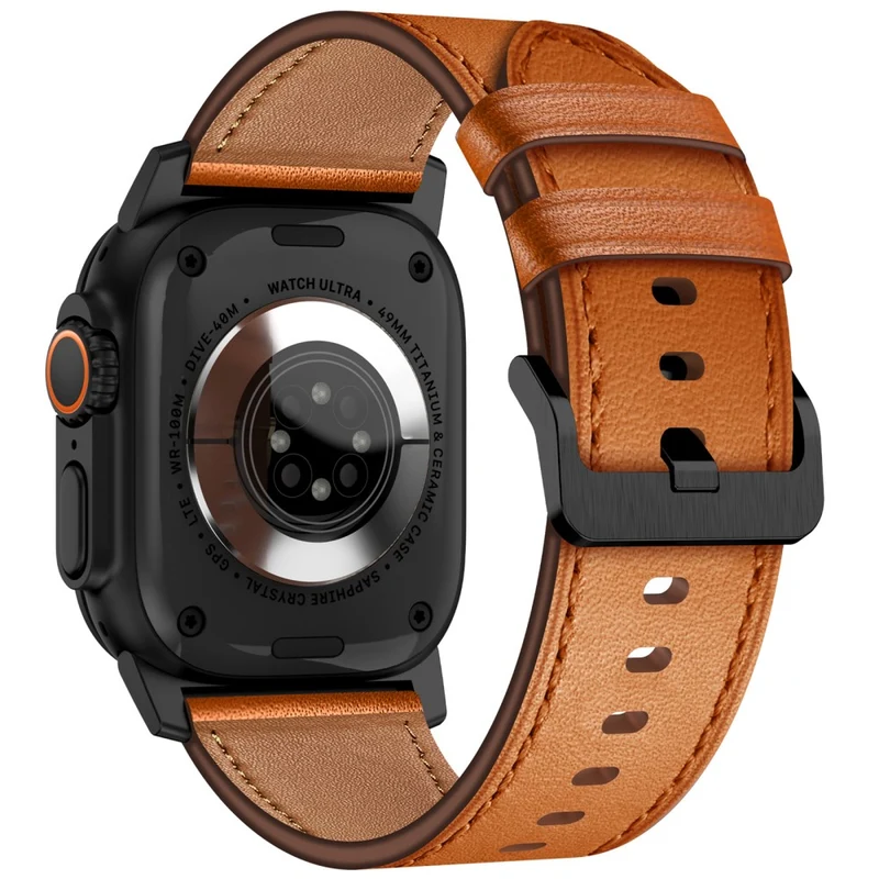 Zeitlos Apple Smartwatch Echtes Leder Universell Armband