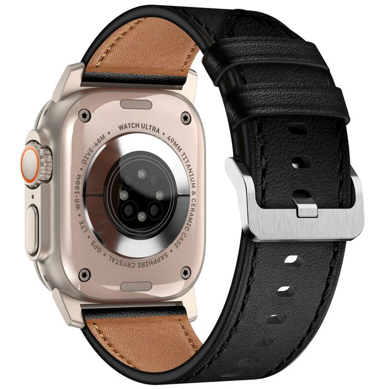 Zeitlos Apple Smartwatch Echtes Leder Universell Armband