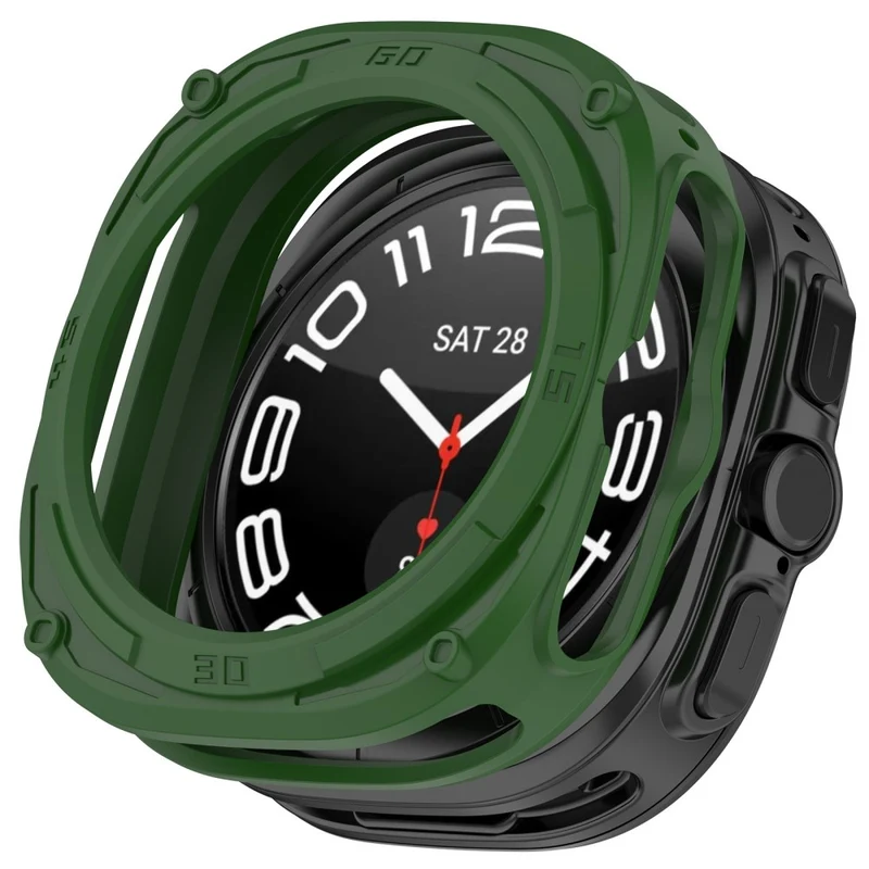 Samsung Galaxy Watch Ultra 47mm Schützende Silikon Bumper
