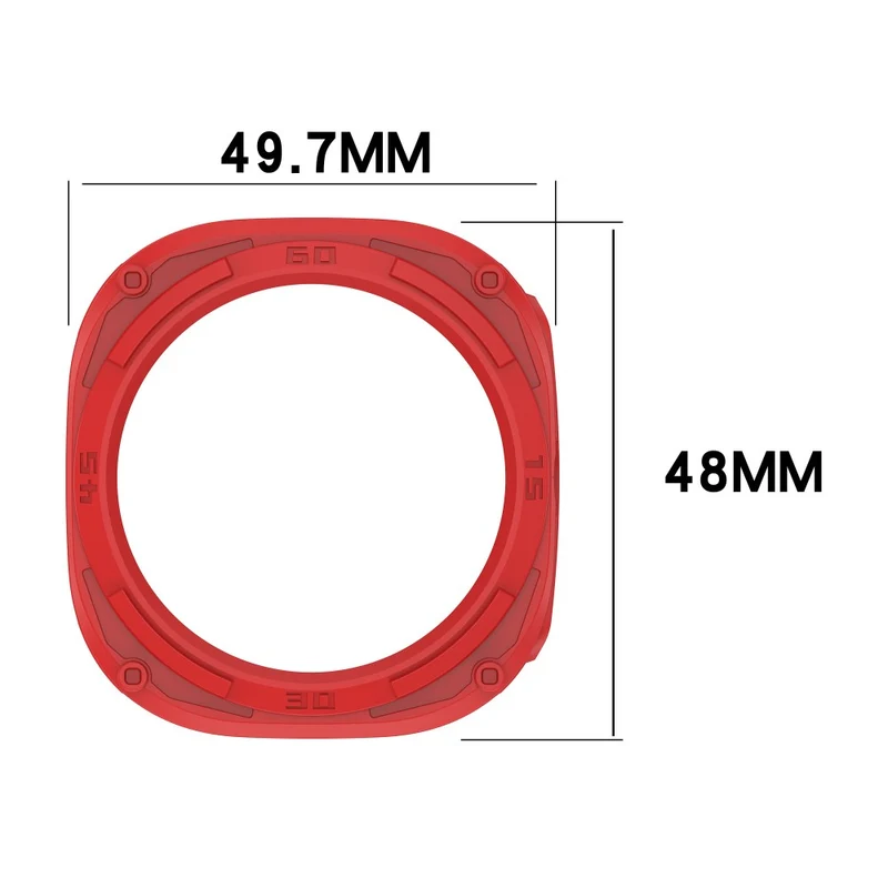 Samsung Galaxy Watch Ultra 47mm Schützende Silikon Bumper