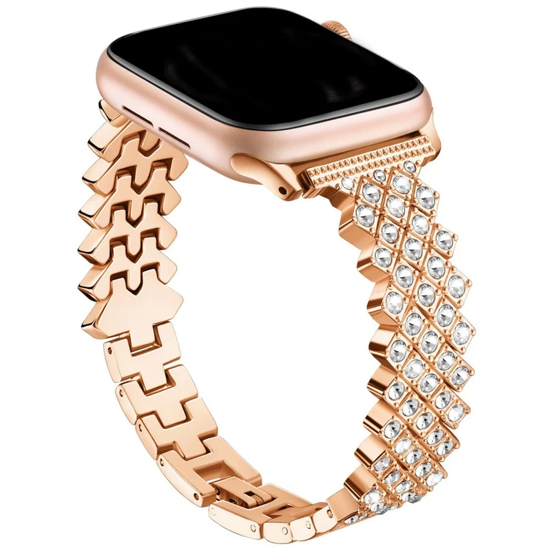 Sehr Fantastisch Apple Smartwatch Metall Und Strass Universell Armband
