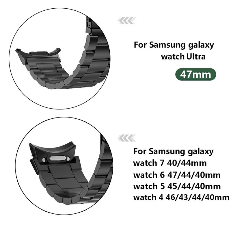 Super Cool Samsung Galaxy Watch Ultra 47mm Metall Armband