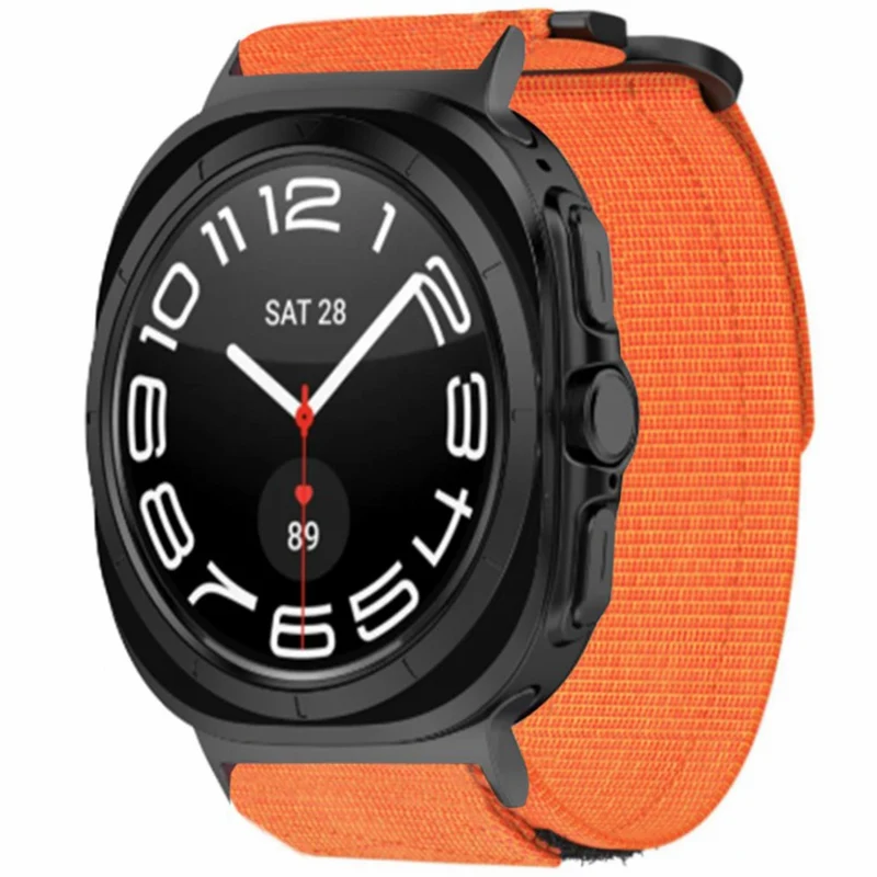 Absolut Niedlich Samsung Galaxy Watch Ultra 47mm Nylon Armband