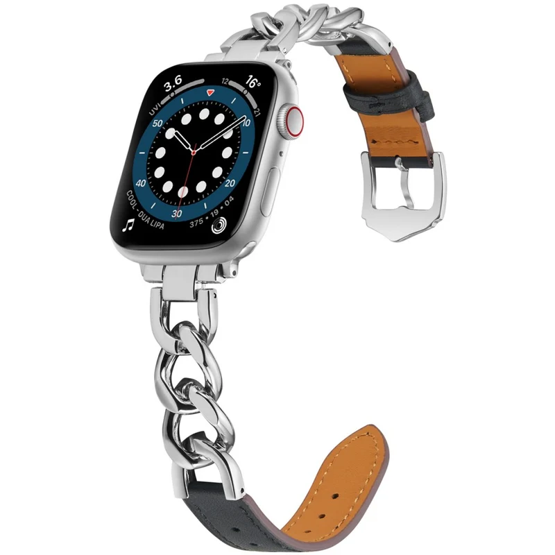 Modisch Apple Smartwatch Echtes Leder Universell Armband