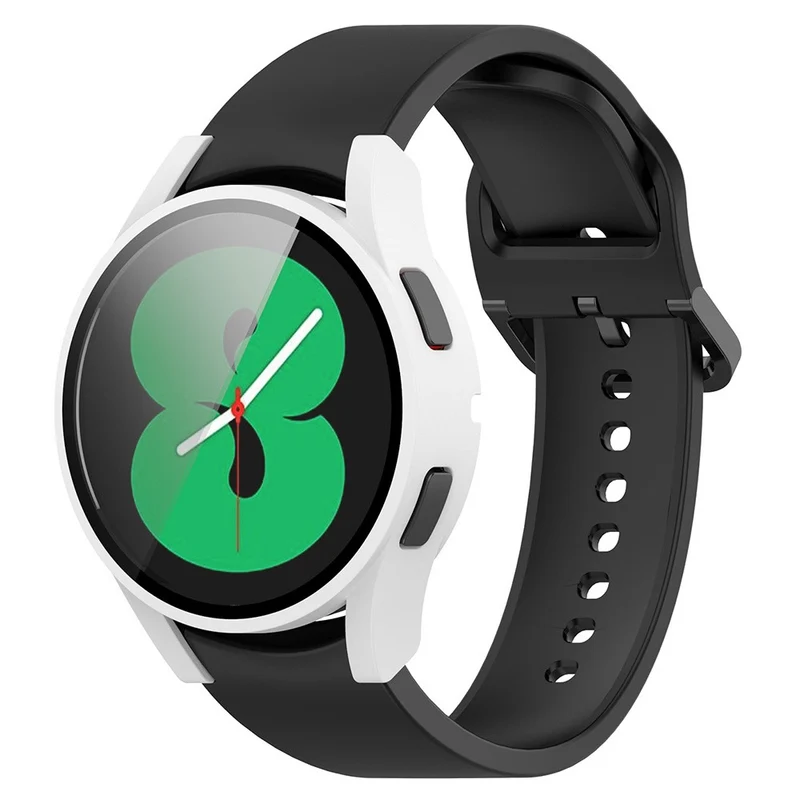 Unglaublich Schön Samsung Galaxy Watch FE Hülle mit Displayschutz in Glas und Plastik