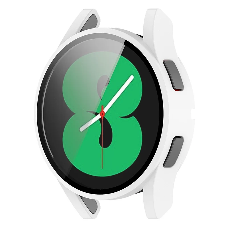 Unglaublich Schön Samsung Galaxy Watch FE Hülle mit Displayschutz in Glas und Plastik