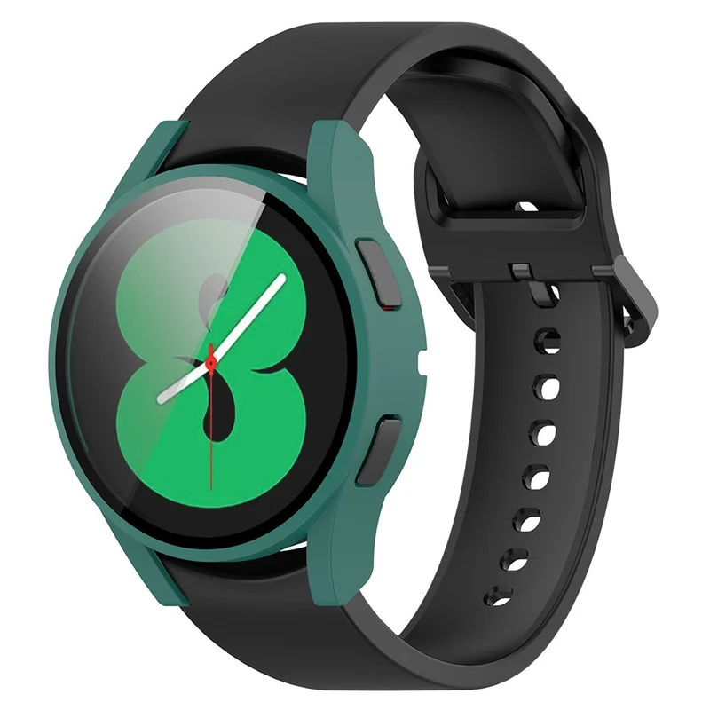 Unglaublich Schön Samsung Galaxy Watch FE Hülle mit Displayschutz in Glas und Plastik
