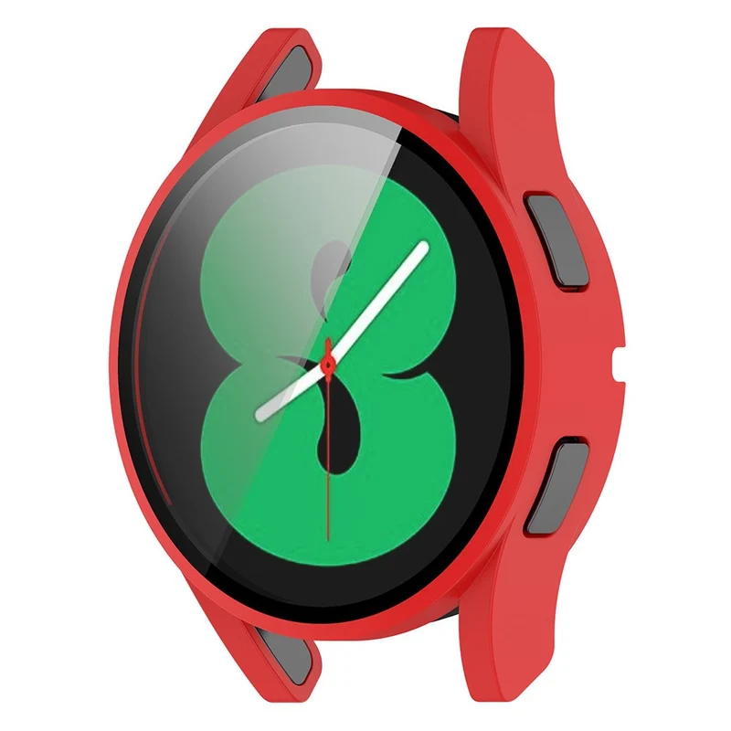 Unglaublich Schön Samsung Galaxy Watch FE Hülle mit Displayschutz in Glas und Plastik