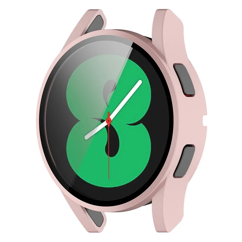 Unglaublich Schön Samsung Galaxy Watch FE Hülle mit Displayschutz in Glas und Plastik