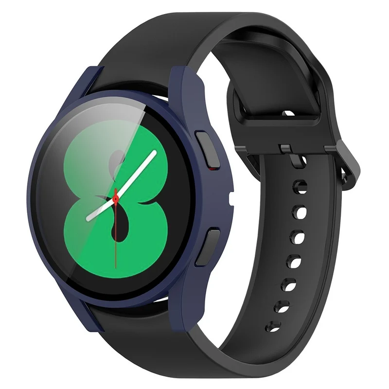 Unglaublich Schön Samsung Galaxy Watch FE Hülle mit Displayschutz in Glas und Plastik
