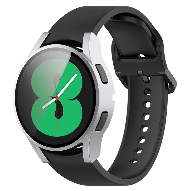 Unglaublich Schön Samsung Galaxy Watch FE Hülle mit Displayschutz in Glas und Plastik