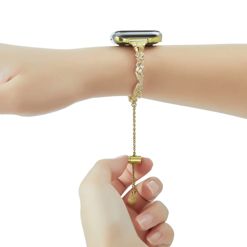 Absolut Sympathisch Apple Smartwatch Metall Universell Armband