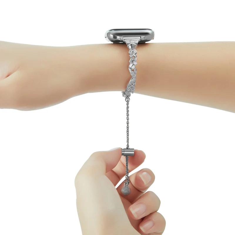 Absolut Sympathisch Apple Smartwatch Metall Universell Armband