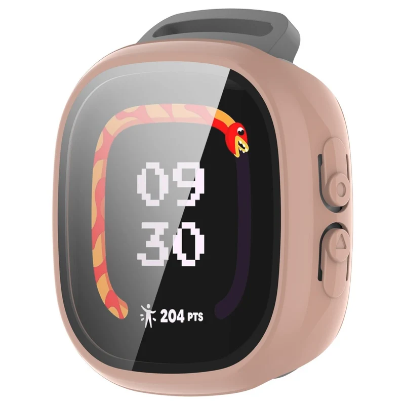 Auffallend Gut Fitbit Ace LTE Hülle mit Displayschutz in Glas und Plastik