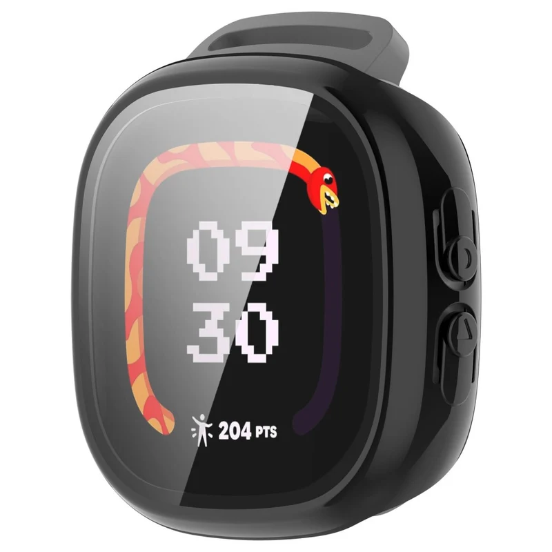 Auffallend Gut Fitbit Ace LTE Hülle mit Displayschutz in Glas und Plastik