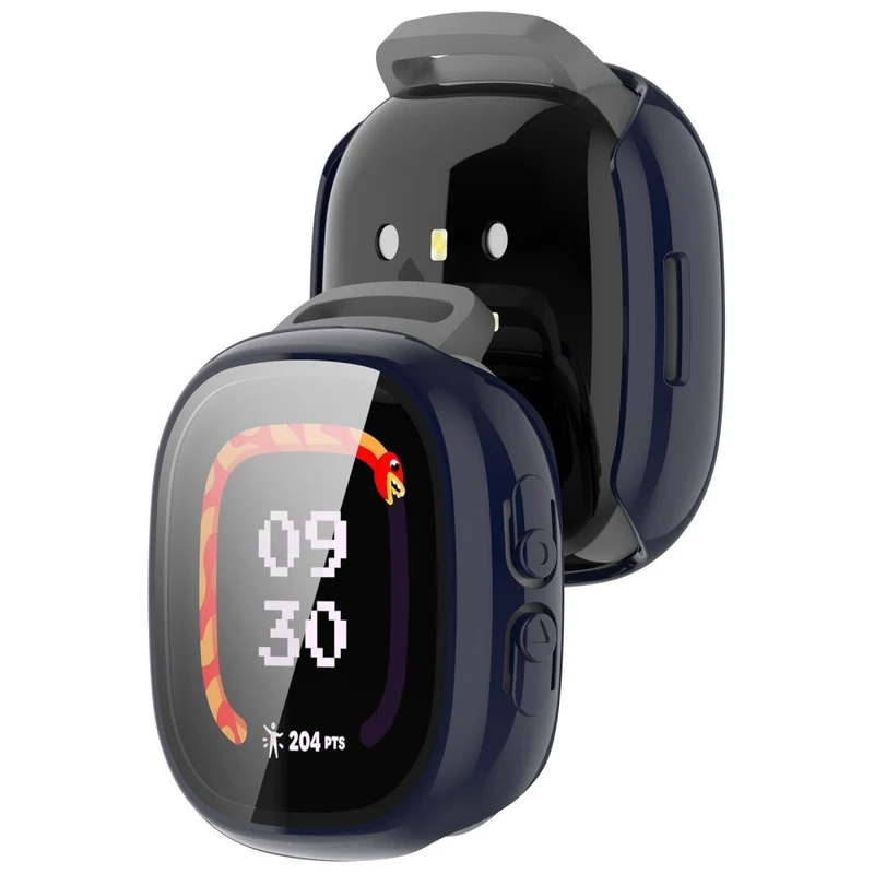Auffallend Gut Fitbit Ace LTE Hülle mit Displayschutz in Glas und Plastik
