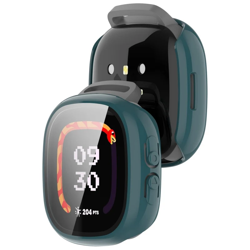 Auffallend Gut Fitbit Ace LTE Hülle mit Displayschutz in Glas und Plastik