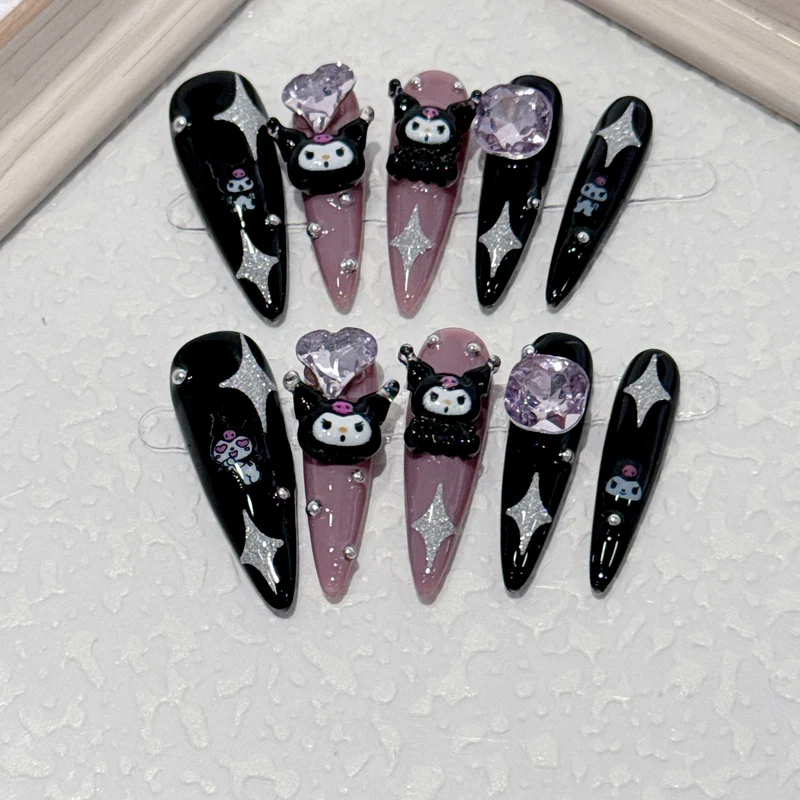 Themenbezogenes Dekoratives 3D Nagelkunst Set