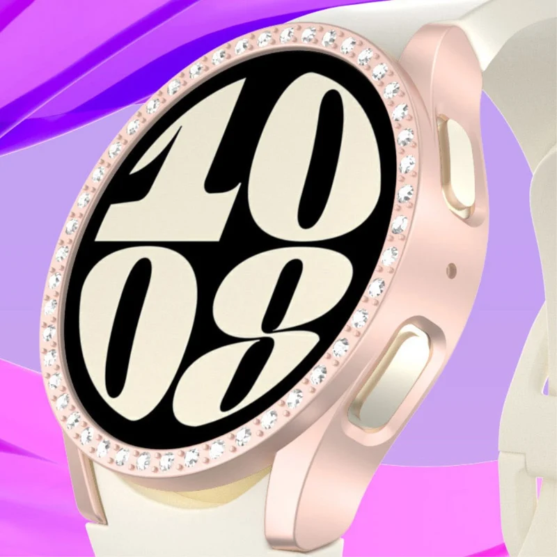 Samsung Galaxy Watch 7 44mm Hart Plastik und Strass Bumper