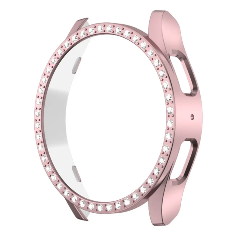 Samsung Galaxy Watch 7 40mm Schützende Plastik und Strass Bumper