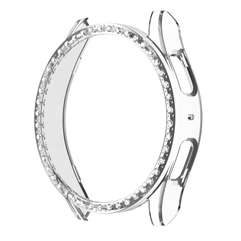 Samsung Galaxy Watch 7 40mm Schützende Plastik und Strass Bumper