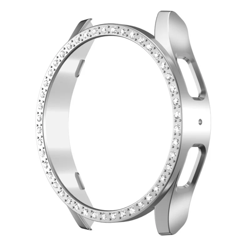 Samsung Galaxy Watch 7 40mm Schützende Plastik und Strass Bumper