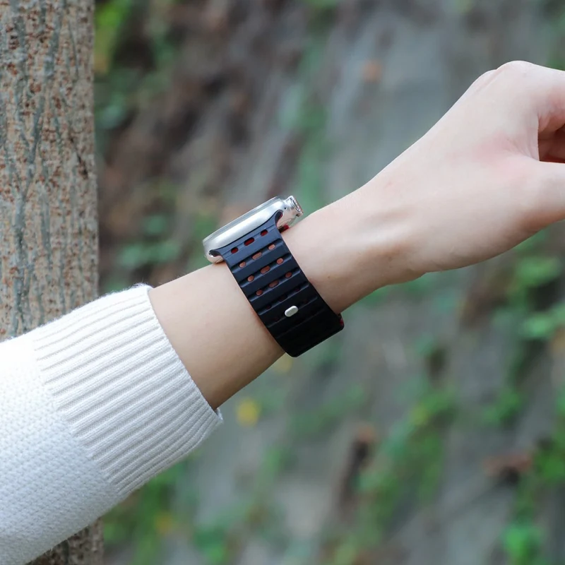 Unglaublich Bequem Apple Smartwatch Silikon Universell Armband