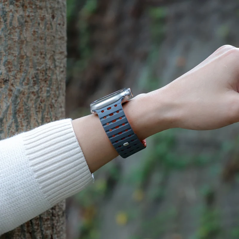 Unglaublich Bequem Apple Smartwatch Silikon Universell Armband