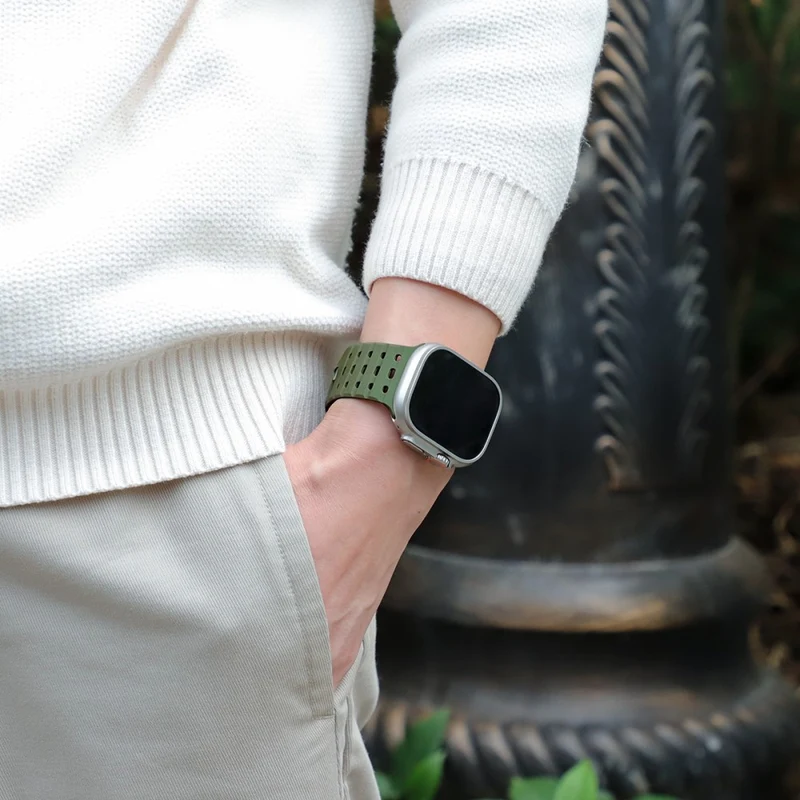 Unglaublich Bequem Apple Smartwatch Silikon Universell Armband