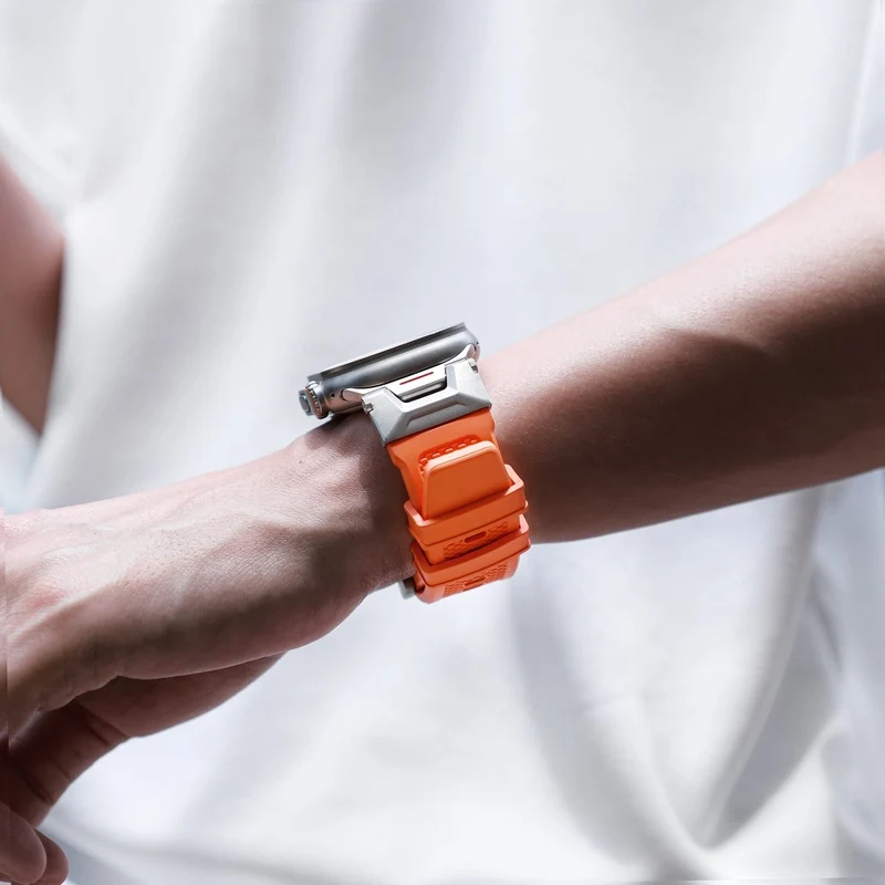 Bequem Apple Smartwatch Silikon Universell Armband