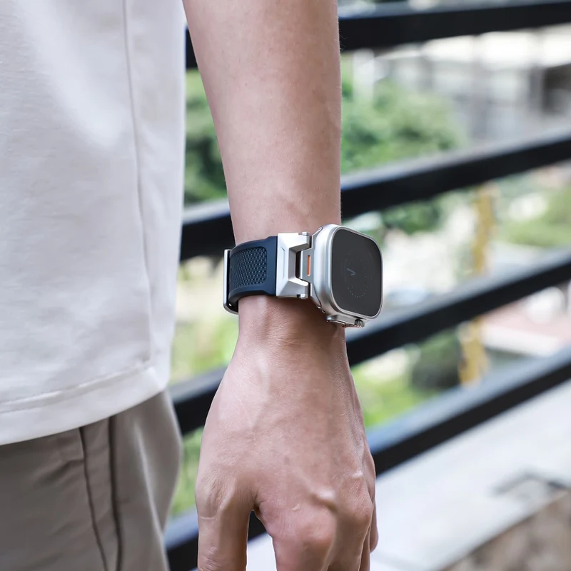 Bequem Apple Smartwatch Silikon Universell Armband